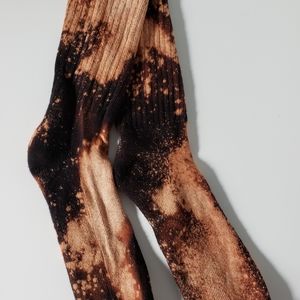 Acid Wash Skater Crew Socks - Men's Size 6…